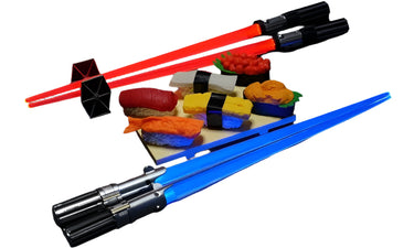 Palillos de sable de luz | Una forma creativa y divertida de comer - Estimula el placer de comer y las habilidades motoras